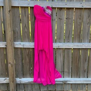 Pink dress - half length size small
